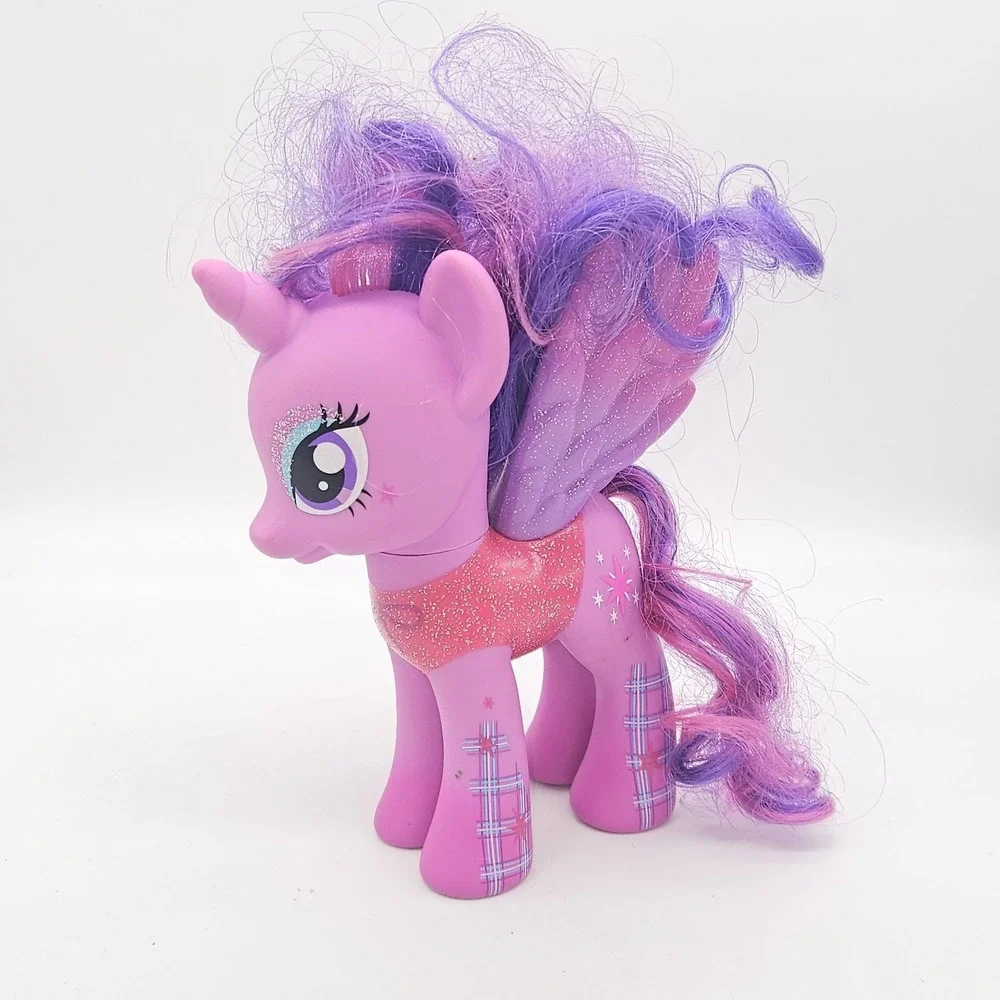 My Little Pony Twilight Sparkle Glitter Unicorn MLP G4 W Brushable 6